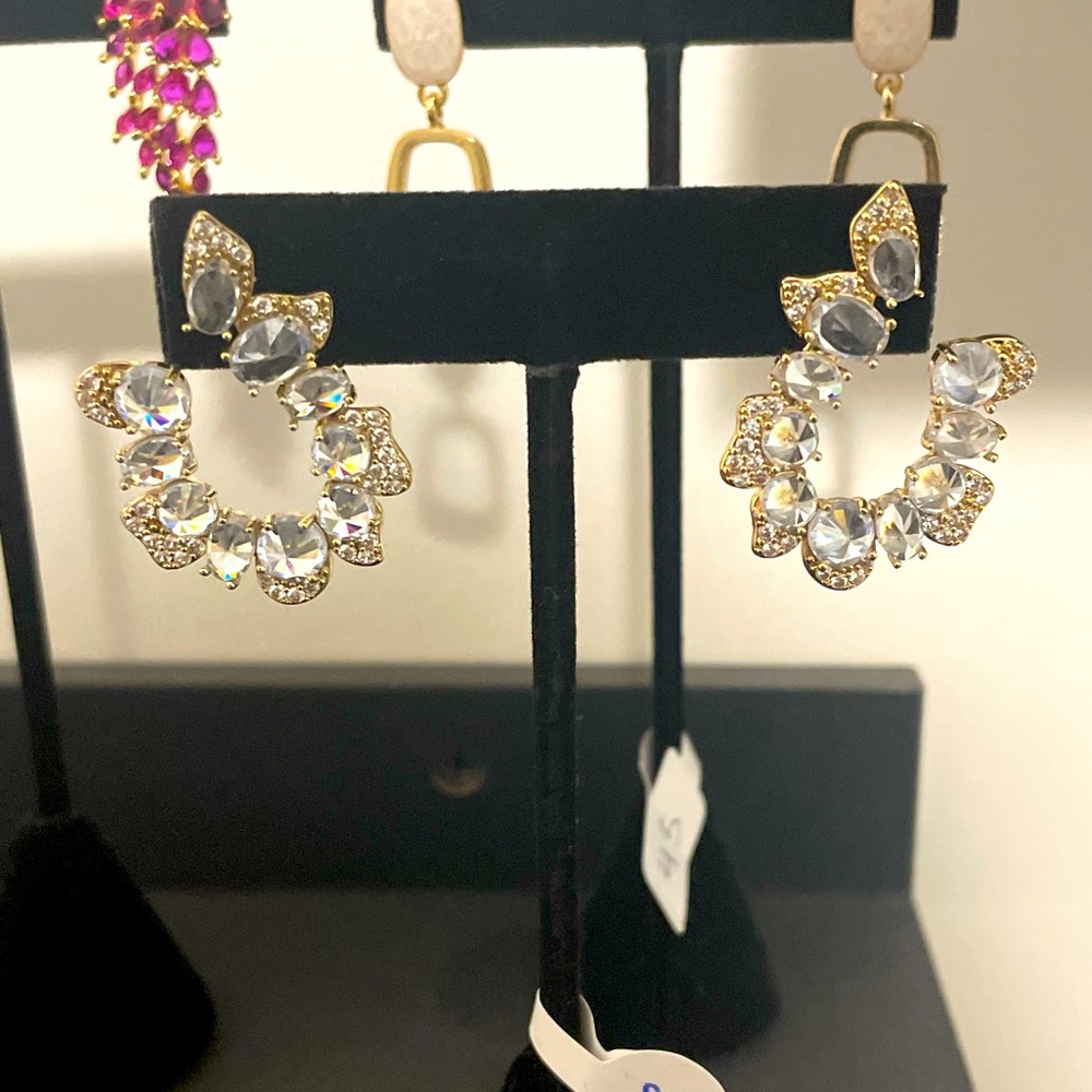 New beautiful cz earrings